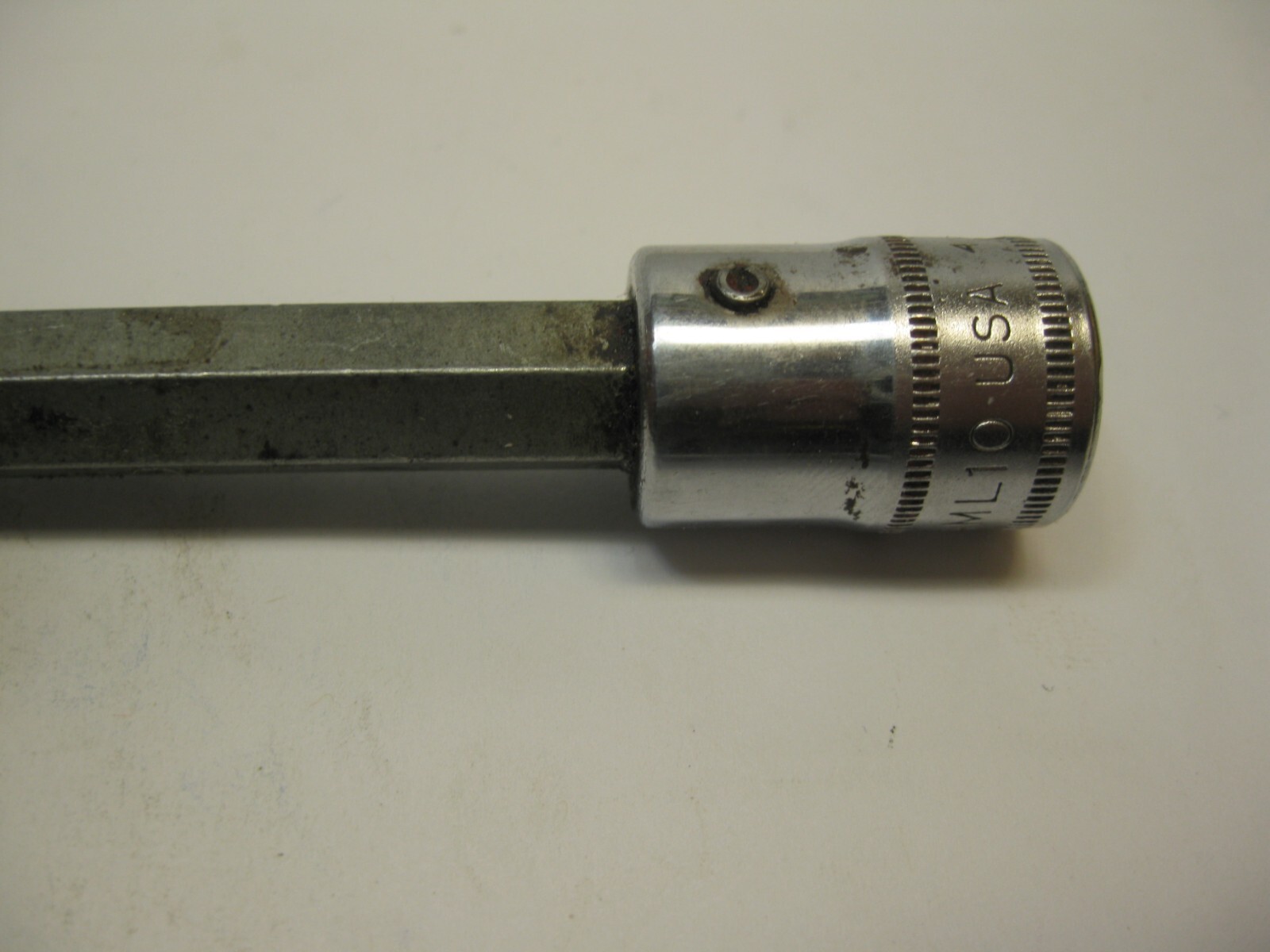 Snap-on tools 3/8″ drive 10mm metric XL Hex/Allen Bit Socket USA FAML10 Nice!