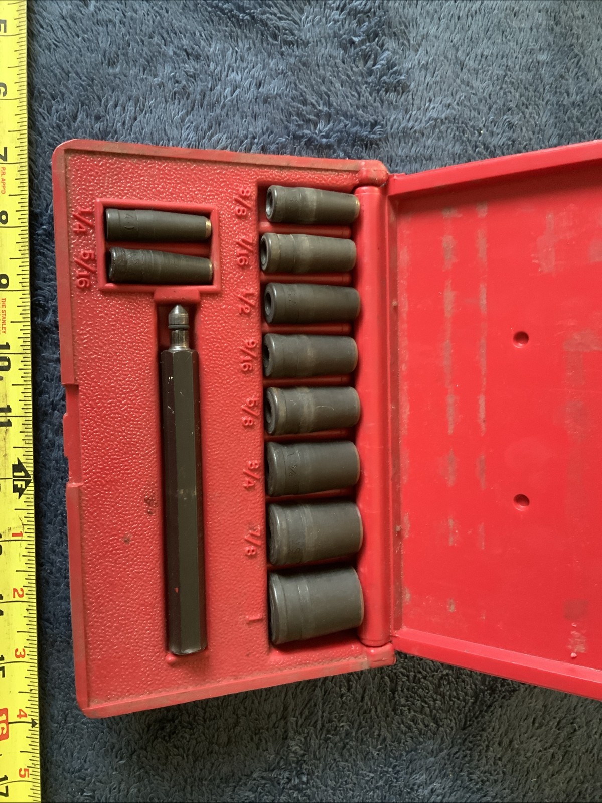 Blue Point 11pc Gasket Punch Set, Pgh8a…..used….