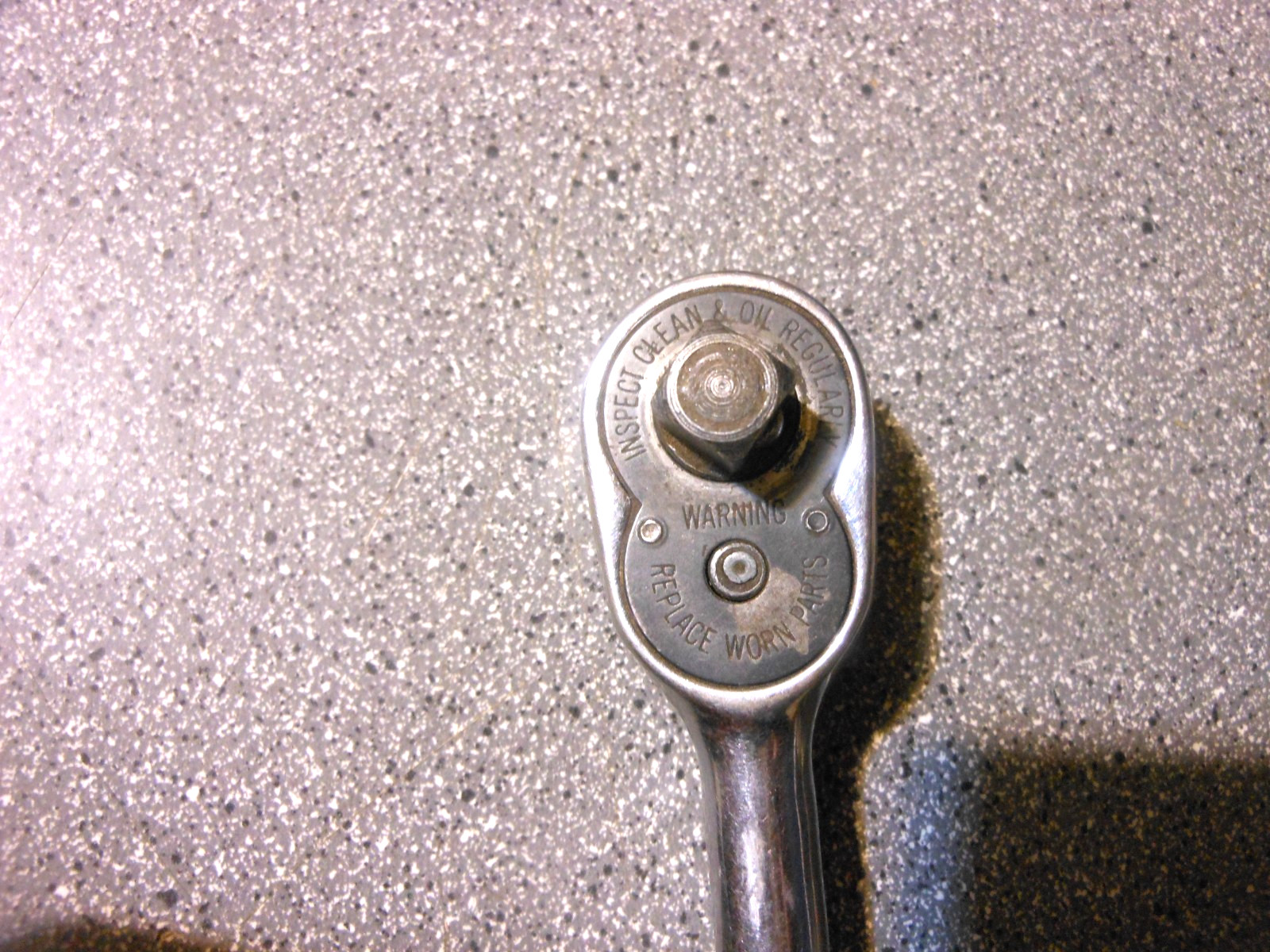 Snap-On FK720 3/8″ Drive Stubby 4″ Ratchet Made In USA gAo