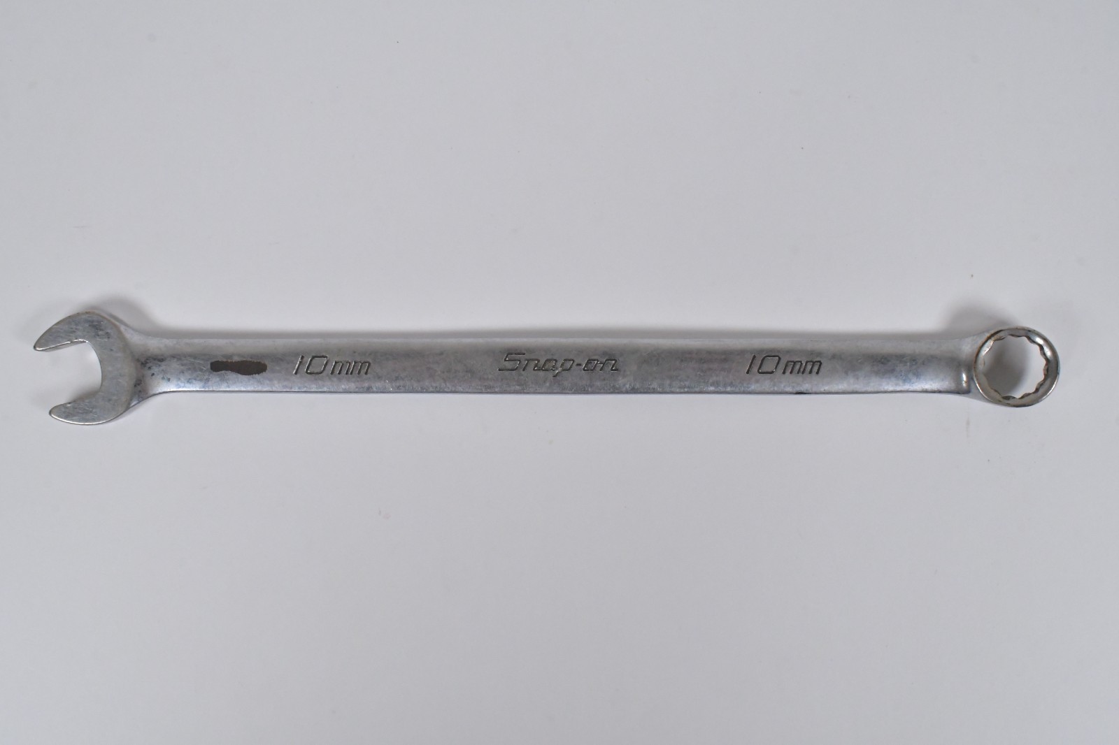 Snap-On Tools USA 10mm Metric 12-Point Combination 7in. Long Wrench OEXLM10B