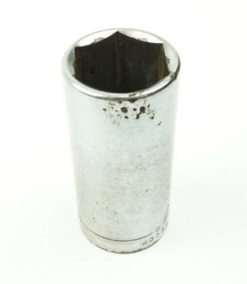 Craftsman -G- 7/8″ 6 Point Deep Chrome Socket 3/8″ Drive 43339 USA
