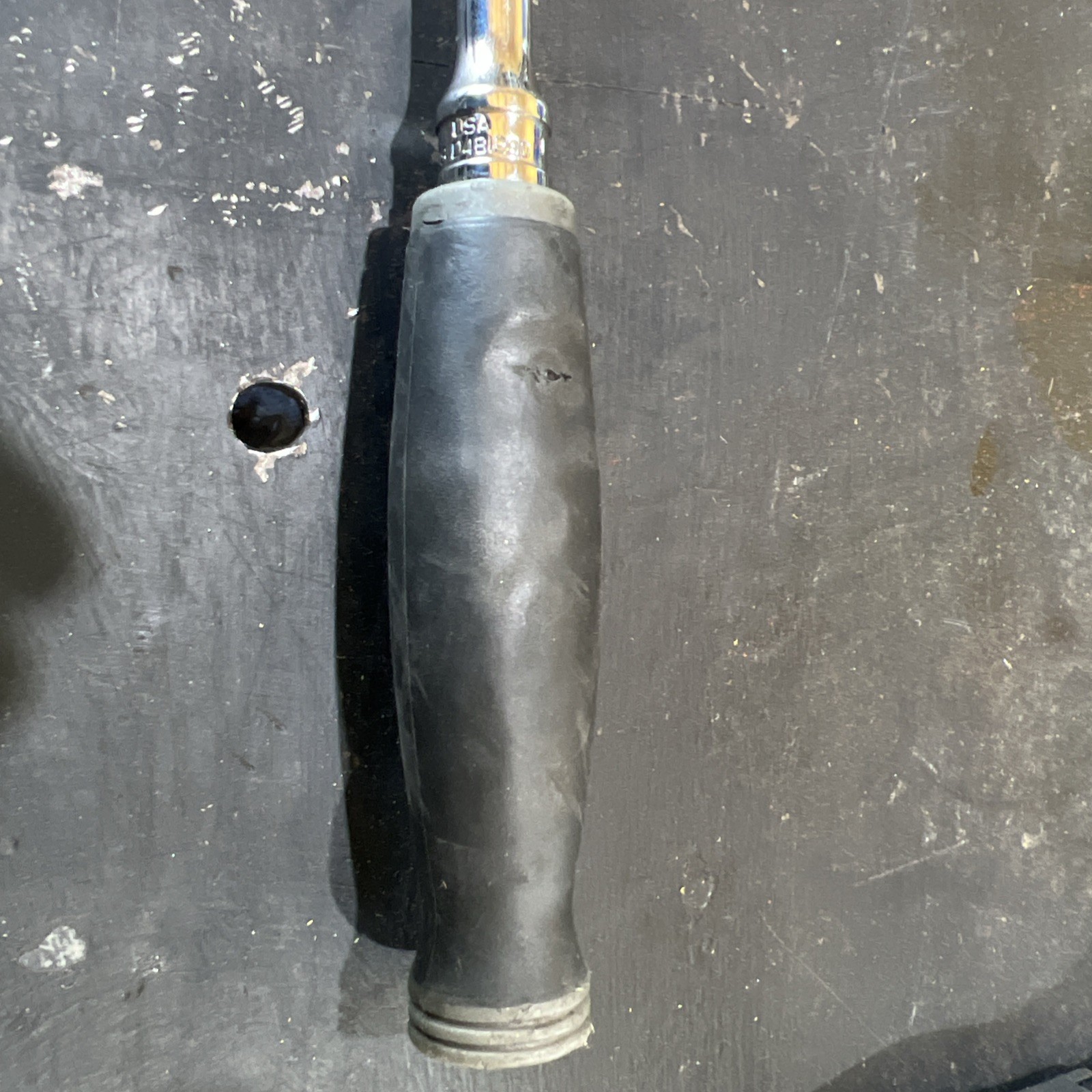 Snap-on FH80DT 3/8″ Drive DARK TITANIUM Soft Grip Ratchet [Used]