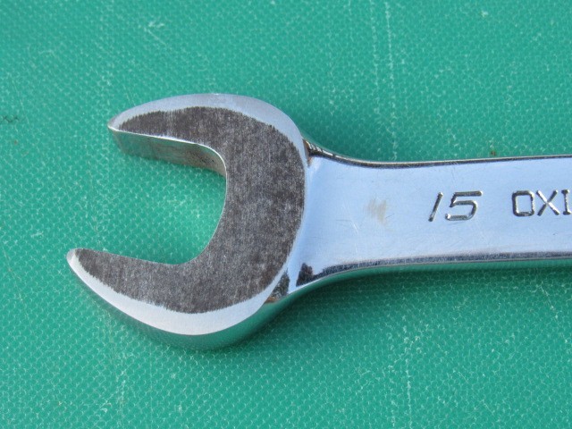 SNAP ON 15MM OXIM15B SHORT / MIDGET 12 POINT OPEN / BOX END METRIC WRENCH OXIM15