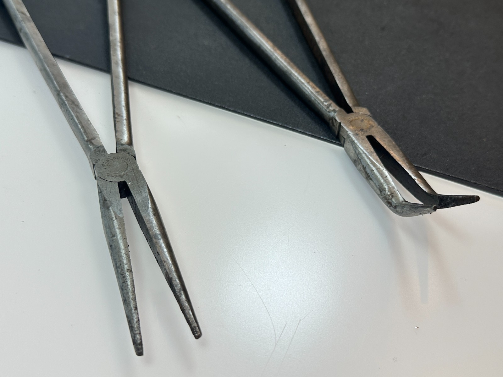 Blue Point Tools 2pc Extra Long 16″ Blue Grip Needle Long Nose Pliers Set Lot