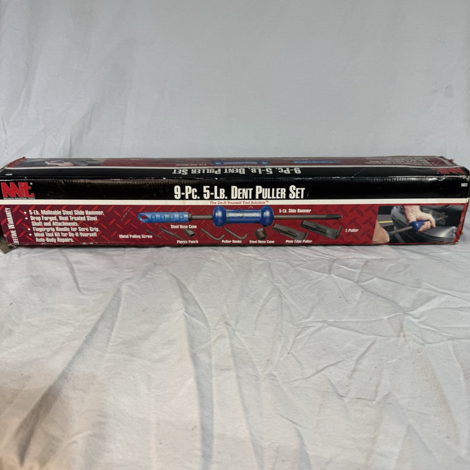 Michigan Industrial Tools 9 Piece 5lb. Dent Puller Set 5632 ~ Complete Kit
