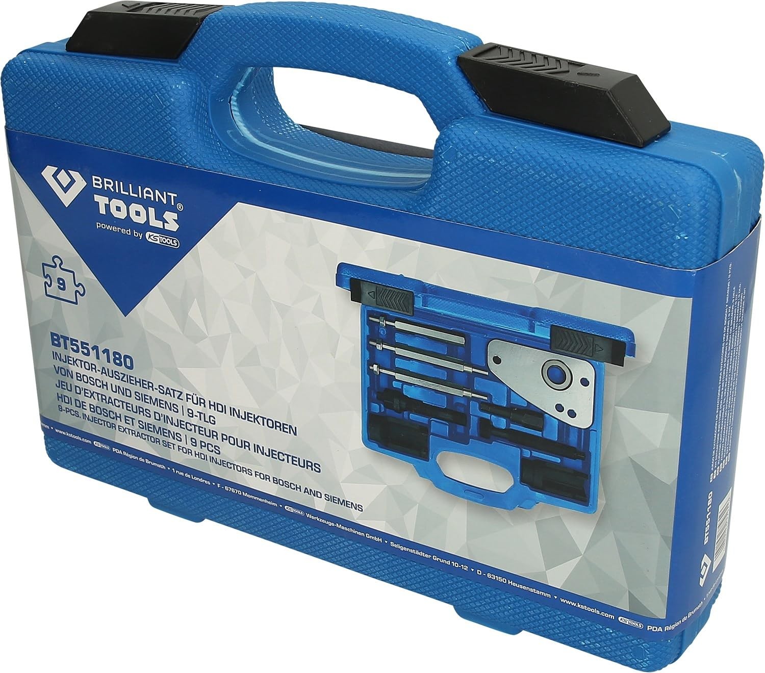 BT551180 Injector Extractor Set for HDI Injectors by Bosch and Siemens | 9t…