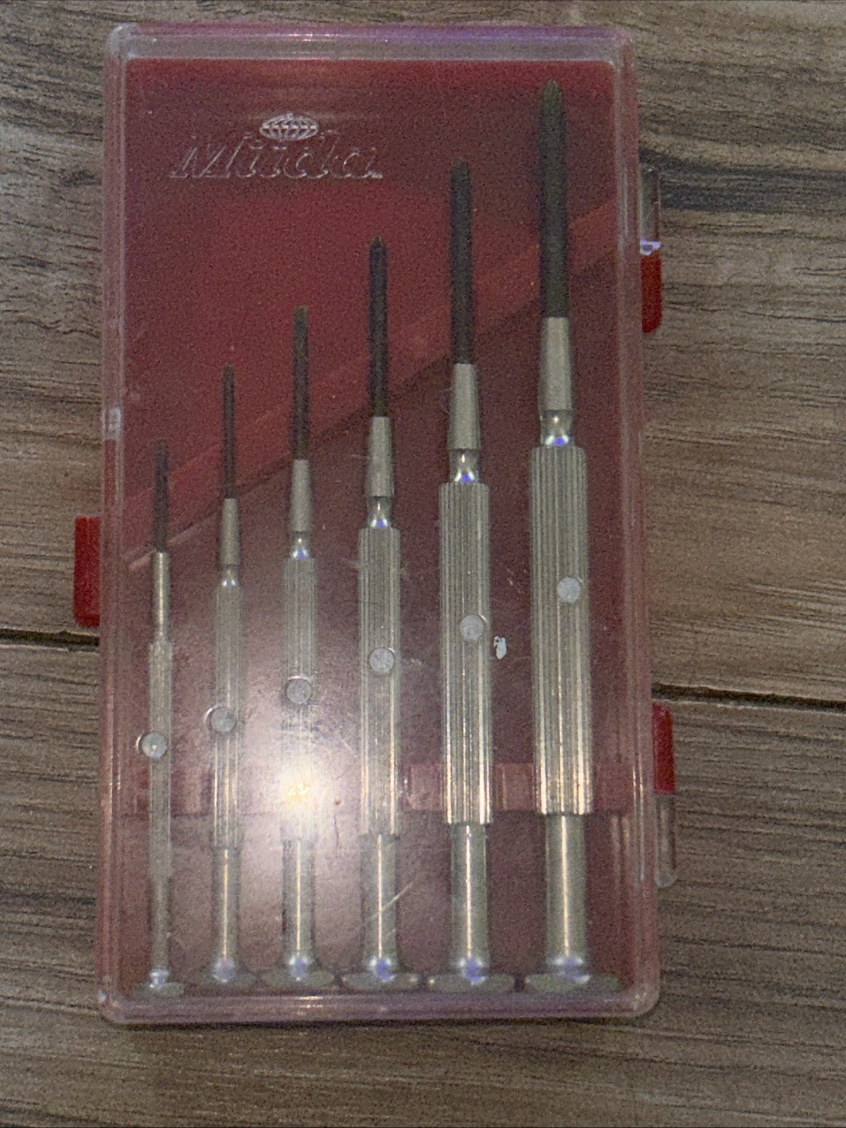 VINTAGE 6 PCS PRECISION SCREWDRIVER SET