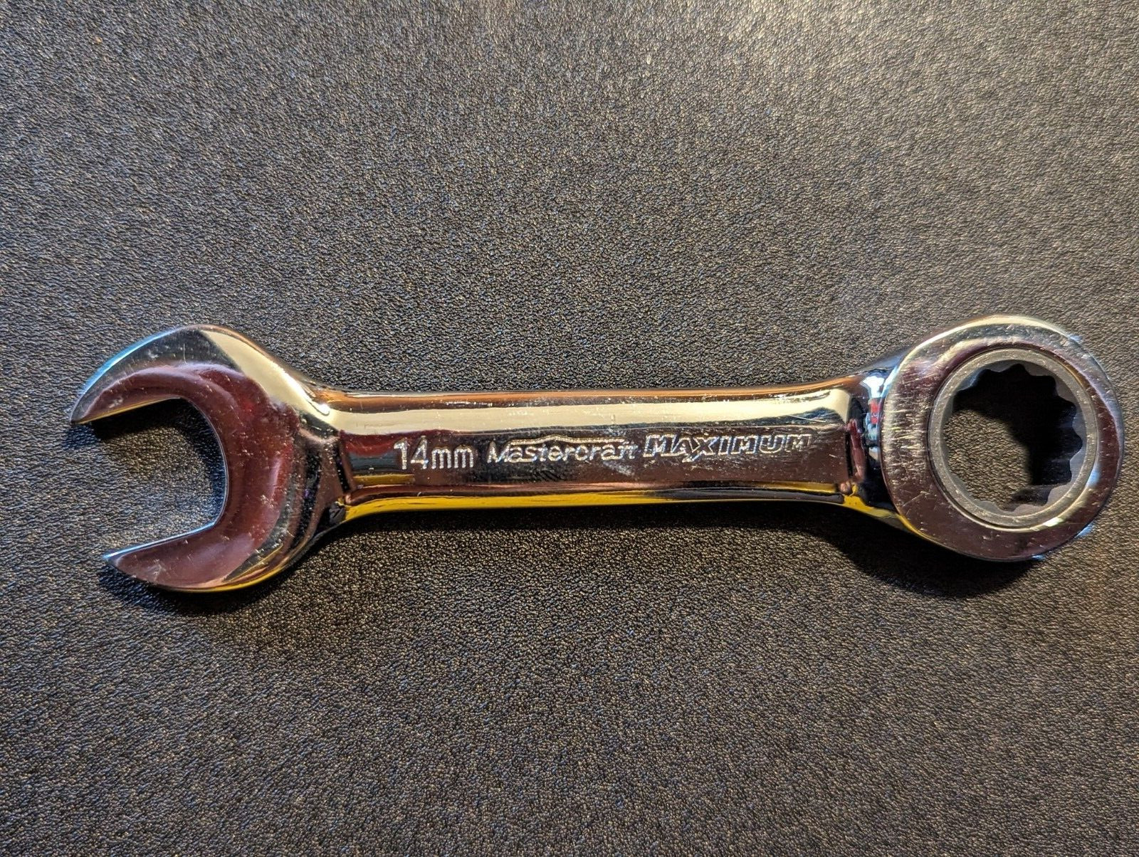14mm Ratcheting Wrench Mastercraft Maximum – Short Handle