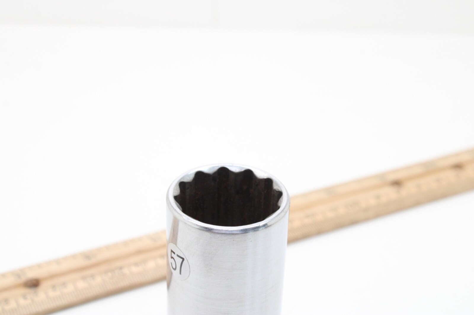 Pro-Grade 14308 15/16″ 1/2″ Drive 12 Point SAE Chrome Deep Well Socket