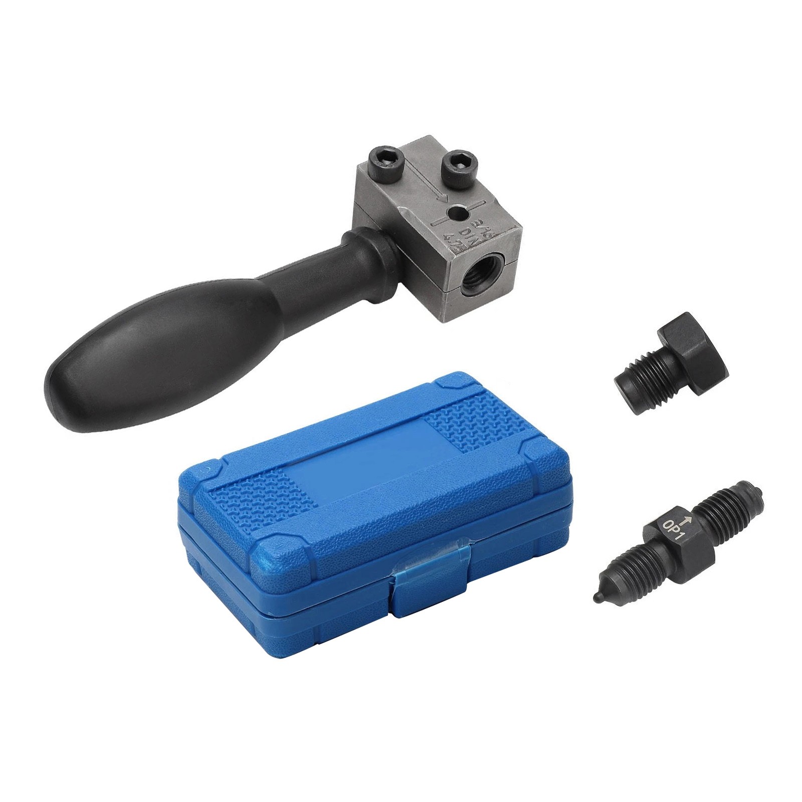 Brake Tube Flaring Tool Kit 3/16″ with Positioning Bolt and Double-Ended Punch