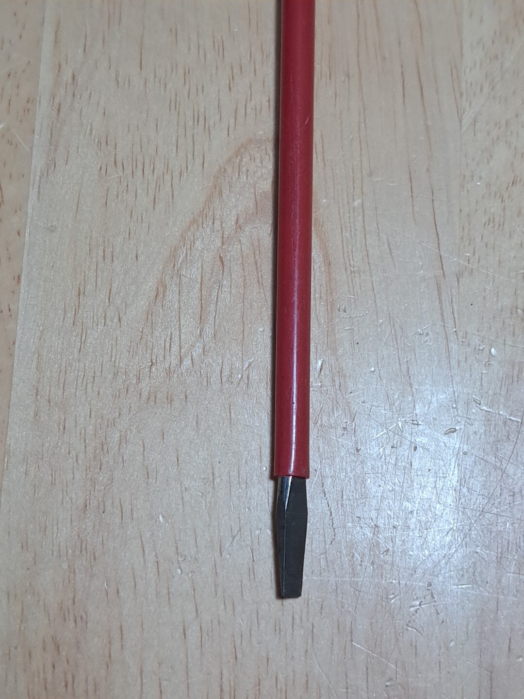 2 Oxwall E210 & E208 Insulated 5000 Volts Slotted Flat Tip Screwdriver Long