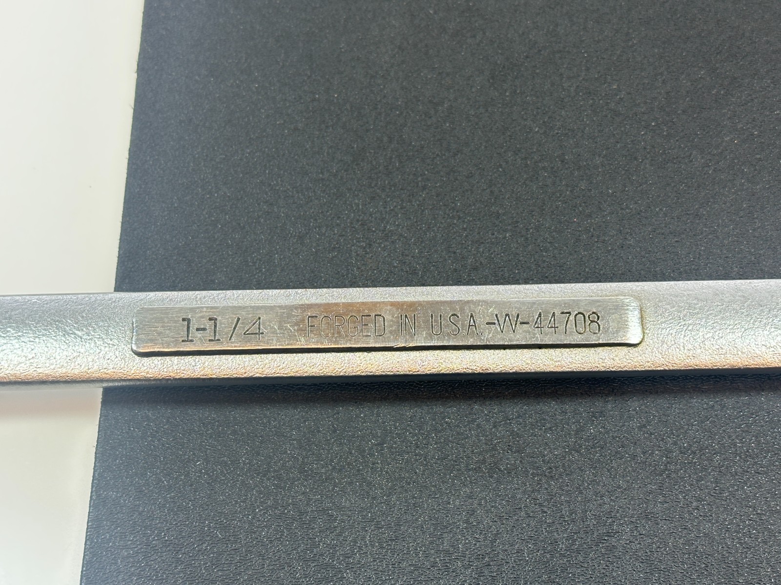 🇺🇸 Craftsman Tools USA SAE 1-1/4″ VV 44708 Chrome Combination Wrench, 12 Point