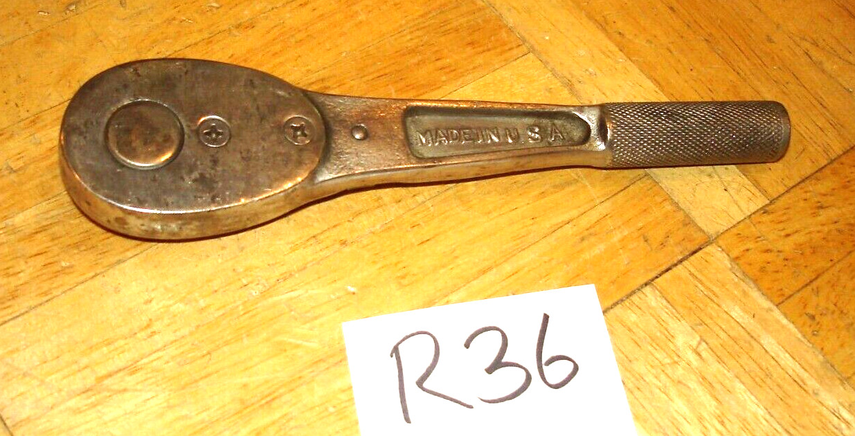 CRAFTSMAN TOOLS VINTAGE 3/8 DRIVE RATCHET VERY RARE BE