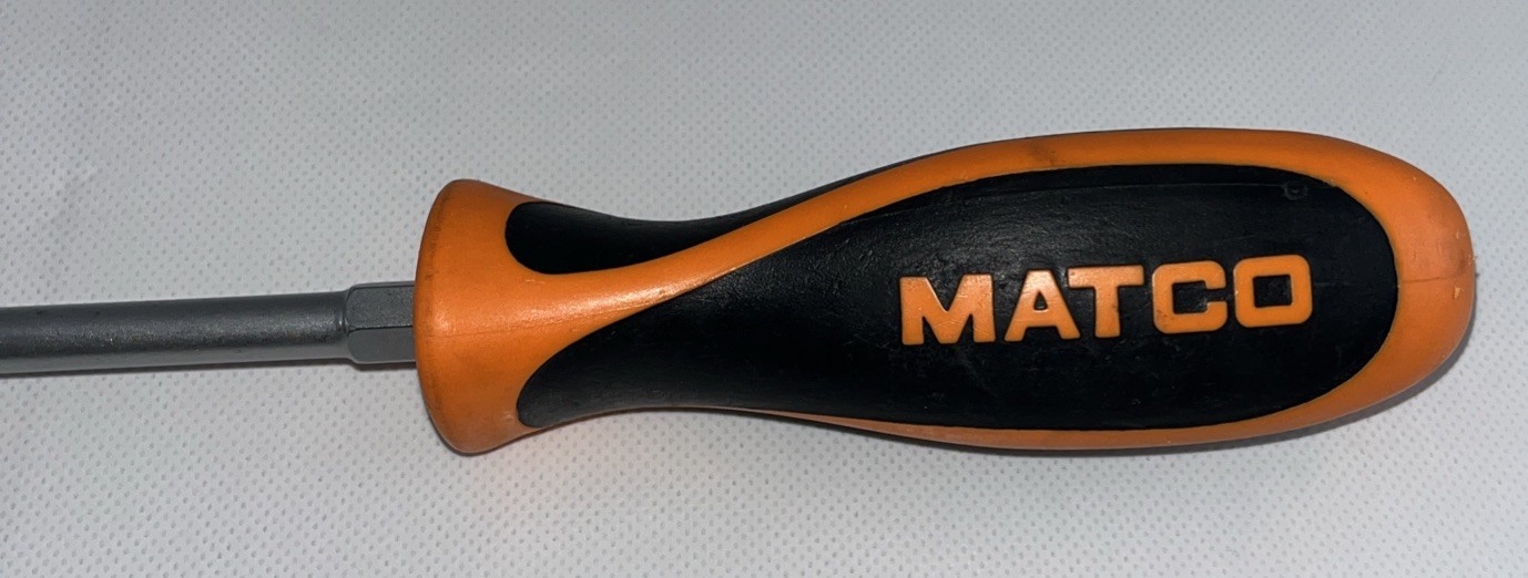 Matco Tools SO126P3C #3 Phillips Head Screwdriver Orange Handle 11”