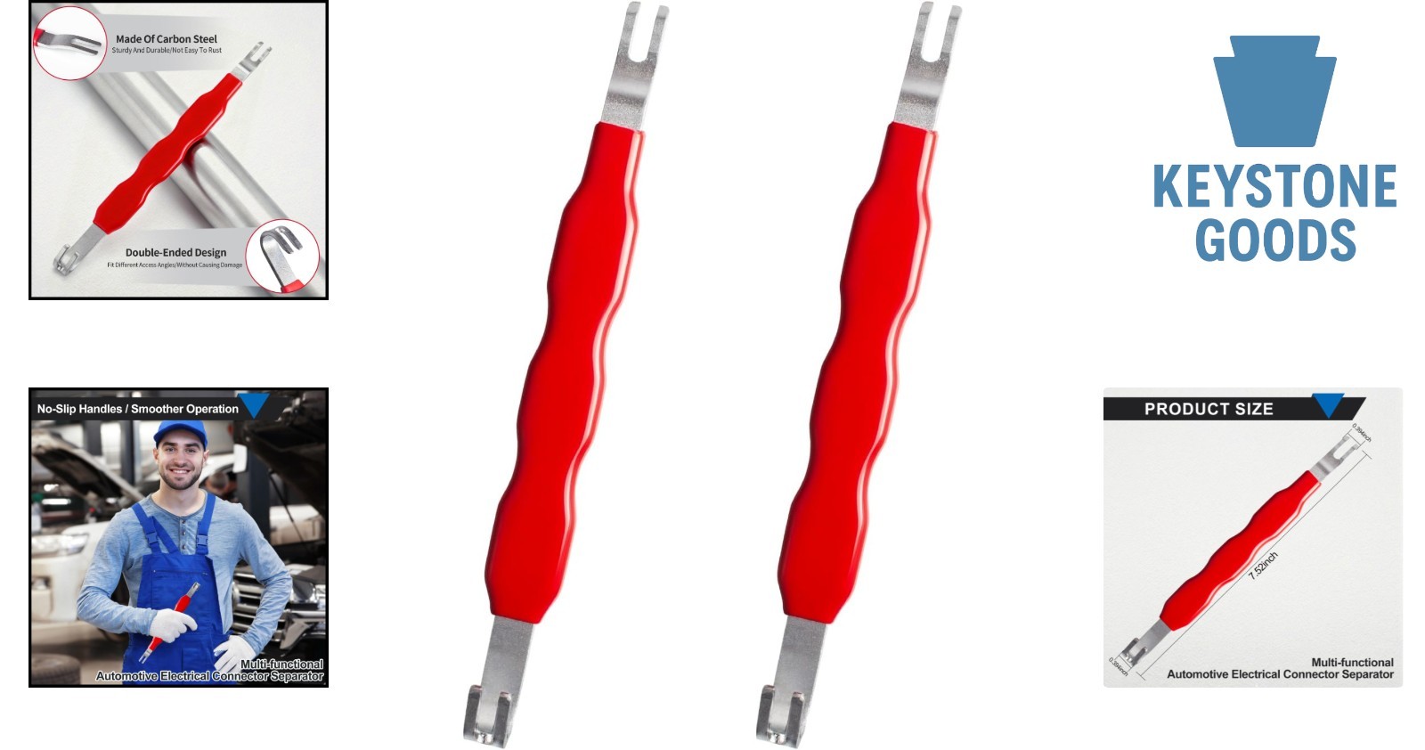2 Pcs Automotive Electrical Connector Tools – Handy Disconnect Set for Cars &…