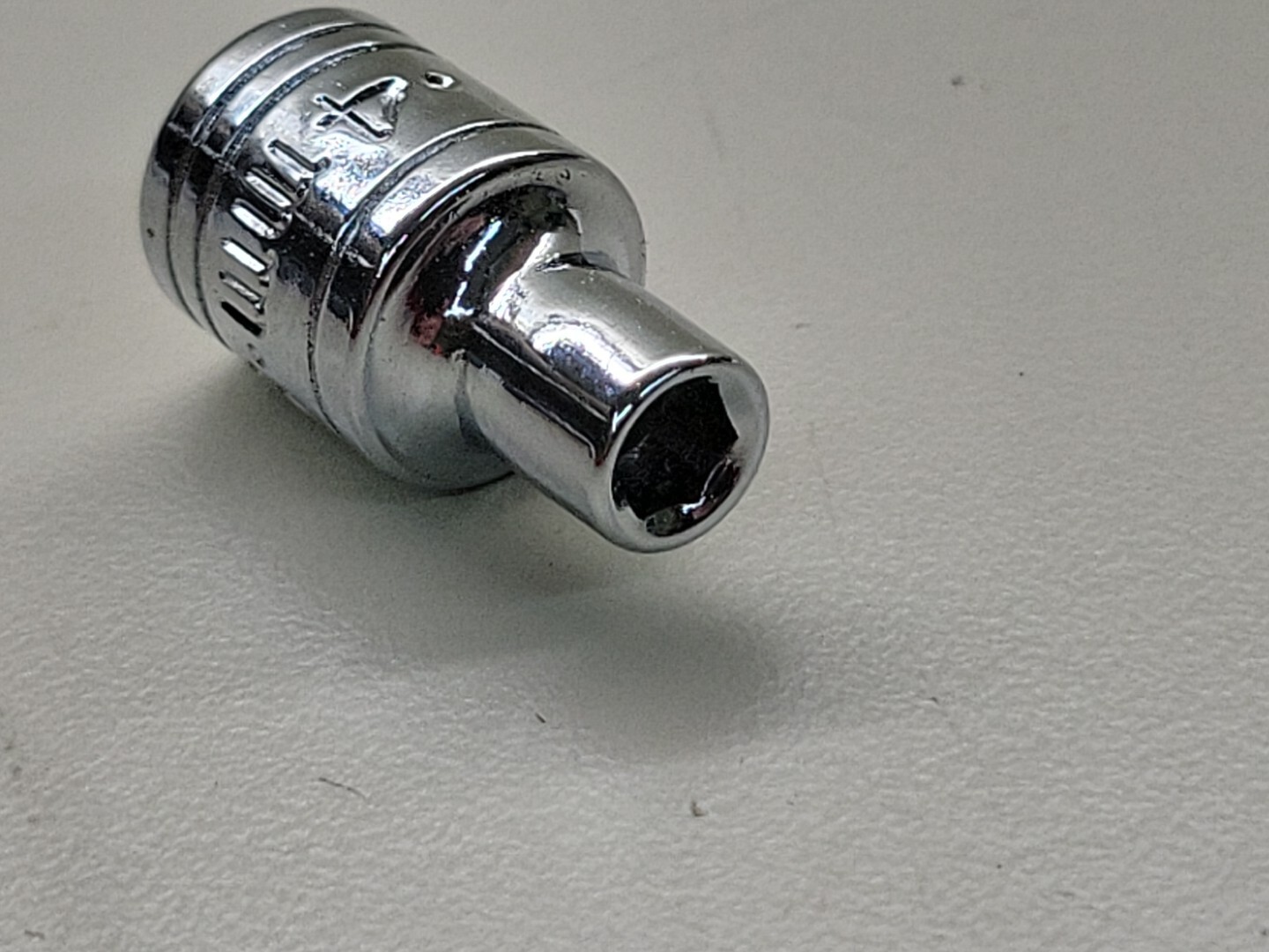 SK Hand Tools 40701 4mm 6pt 1/4″ Drive Standard Metric Chrome Socket *USA*
