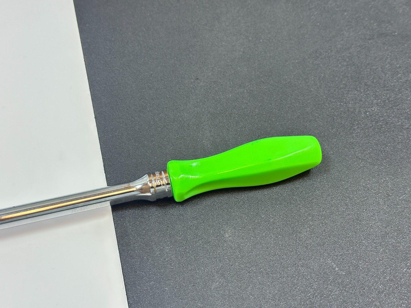 🇺🇸 Snap-on Tools USA FL836 3/8″ Drive LONG Green Hard Handle Ratchet