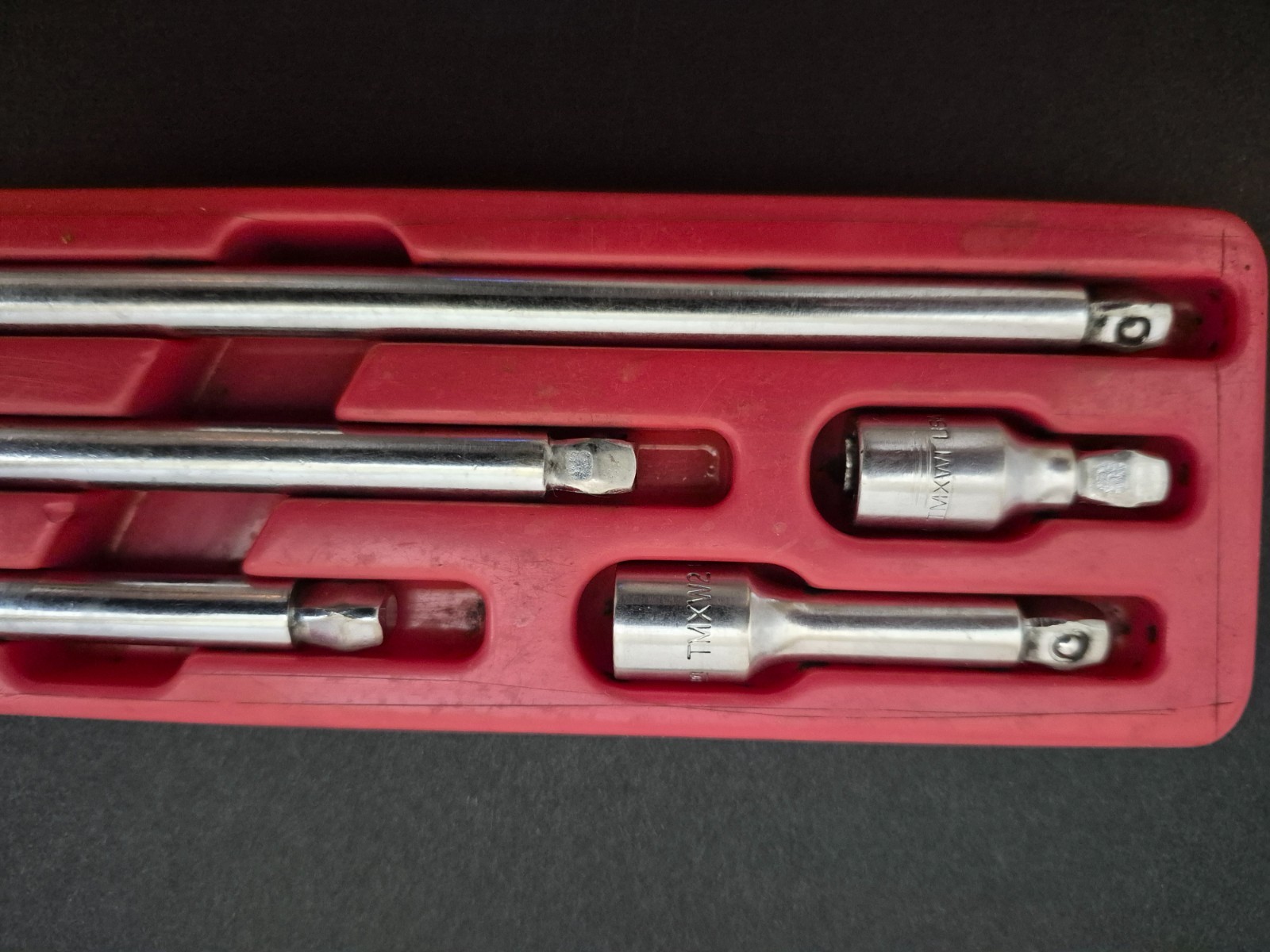 Snap-on 106ATMXWP 1/4″ drive 6-pc Knurled Wobble Plus Extension Set