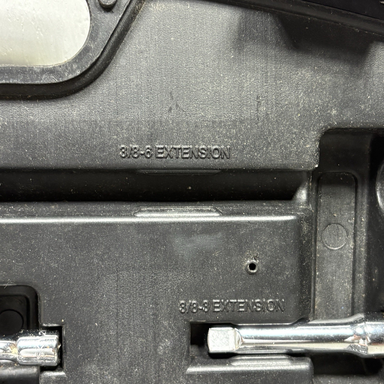 Large Huskey Socket Set Missing one adapter otherwise Complete Good Shape