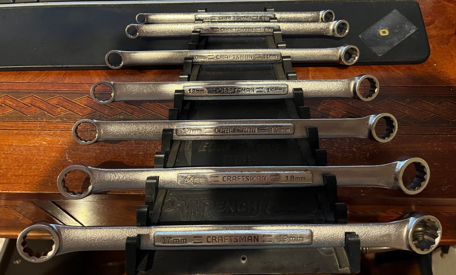 Vintage Craftsman 7pc Metric Box End Wrench Set -V V/VA Series-USA 6mm-19mm NICE