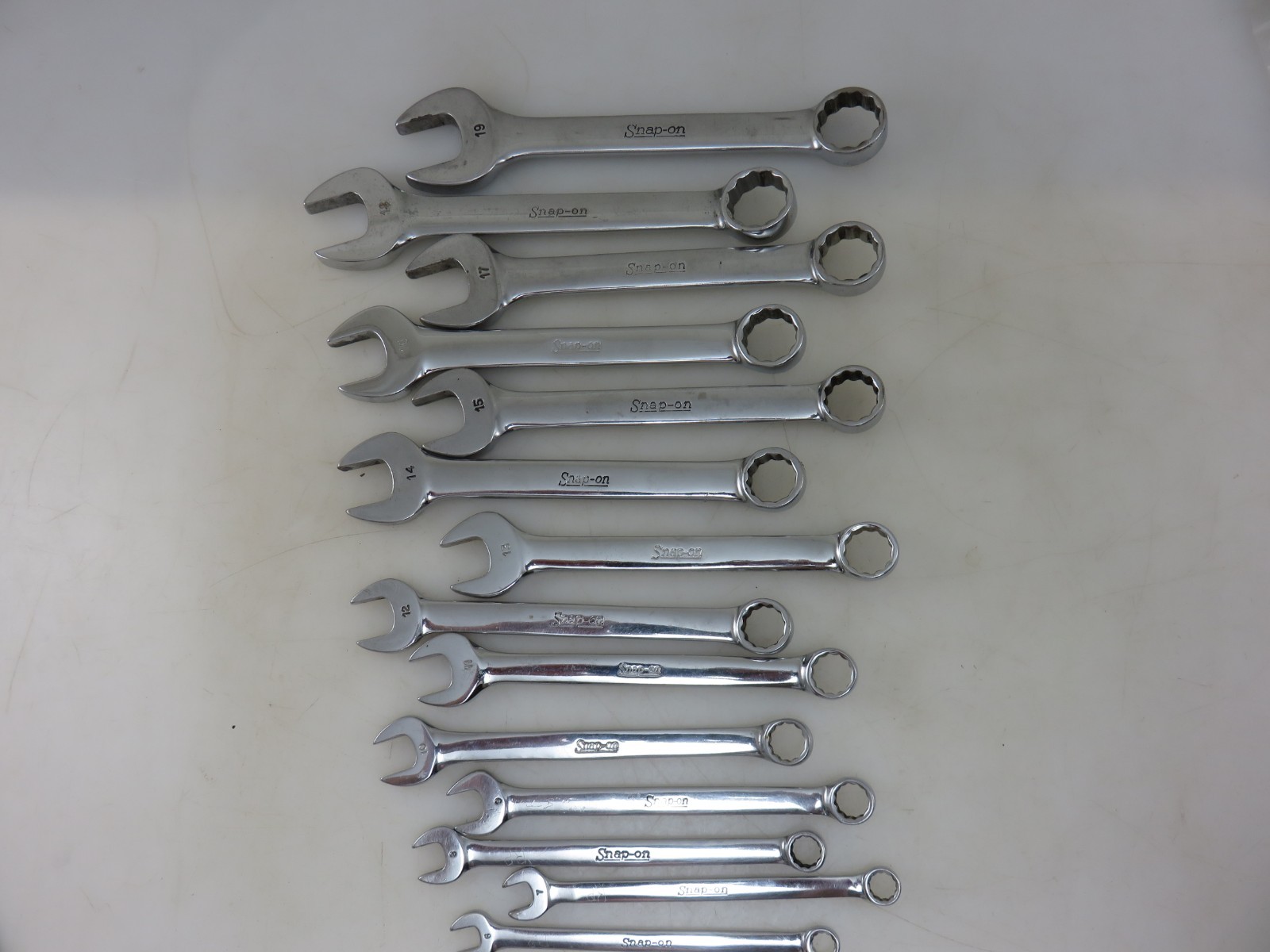 Snap-On OEXM SHORT Metric Combination Wrench 6mm-18mm 14pc Set Vintage USA