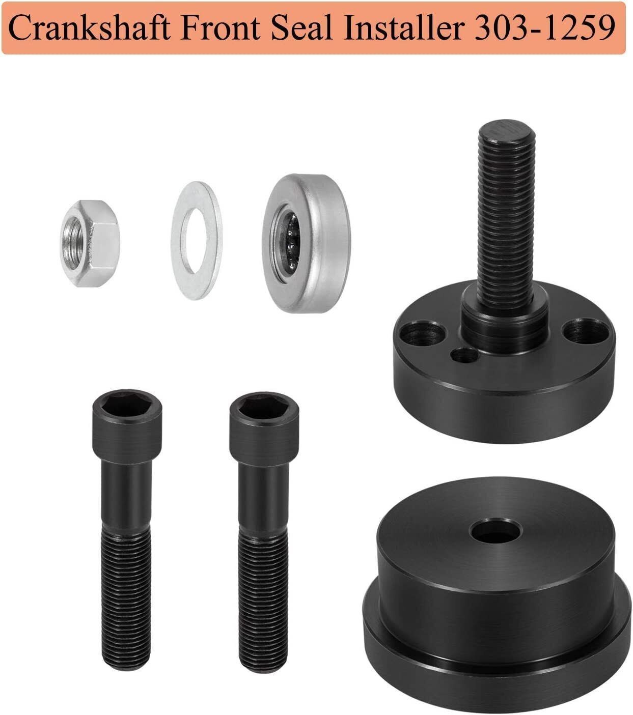 Crankshaft Front & Rear Main Seal Installer Tool For Ford 4.5/6.0/6.4L F-250/350
