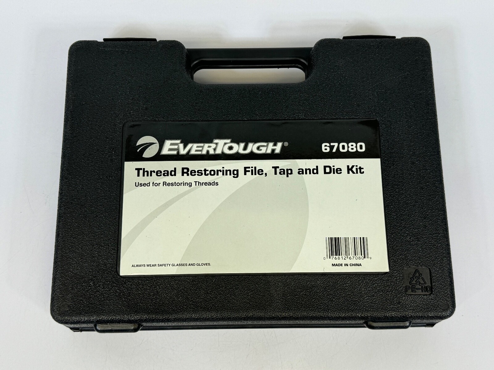 EverTough 67080 Thread Restoring File, Tap, and Die Kit / For Restoring Threads