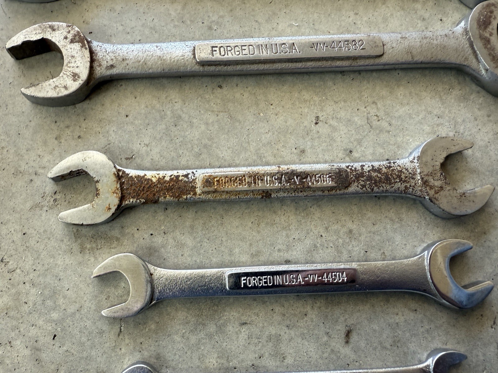 23 Piece Lot of Craftsman (& Sears) Wrenches – Combination – Various Sizes/Used