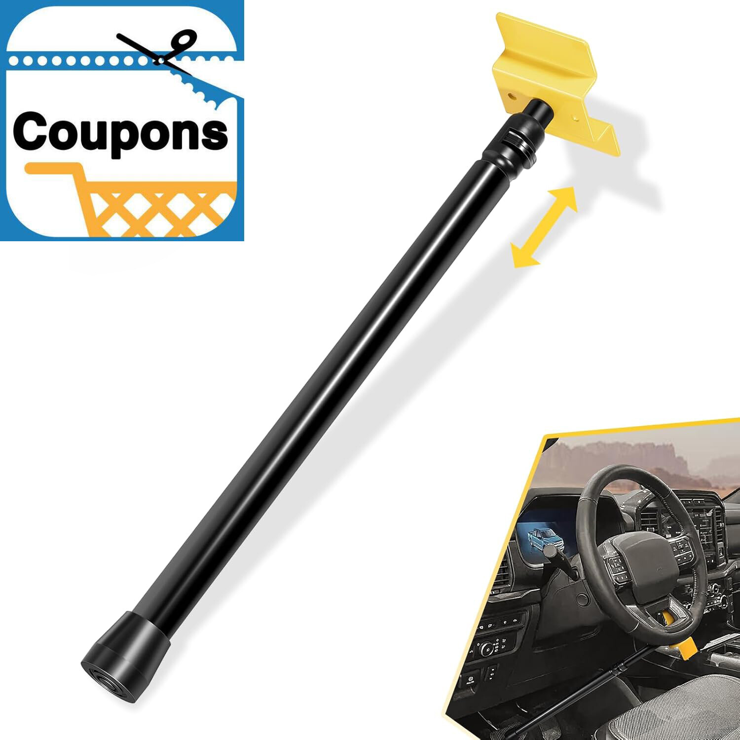 21520 Truck Pedal Depressor Brake Pedal Depressor Tool for Trucks Most Vehicles