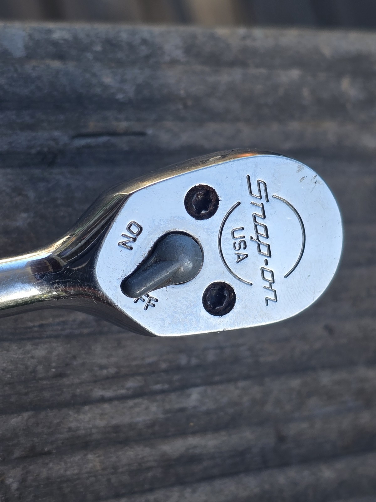 SNAP-ON T936 1/4» DRIVE RATCHET 4 1/2» LONG USA 2001