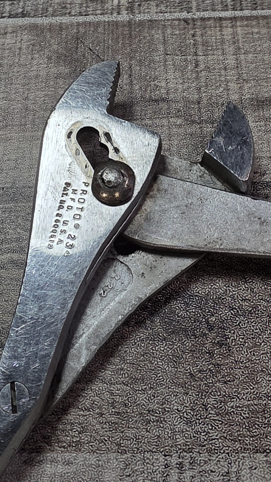 PROTO Tools 234 Multi Adjustable Compound Action Pliers USA