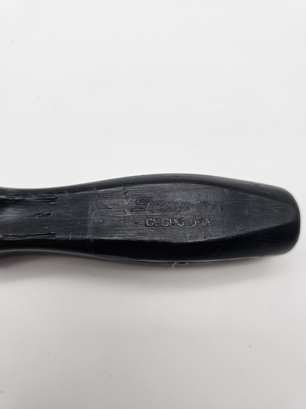 Snap On Tools GSDD6 Flat Blade Screwdriver Black Handle USA