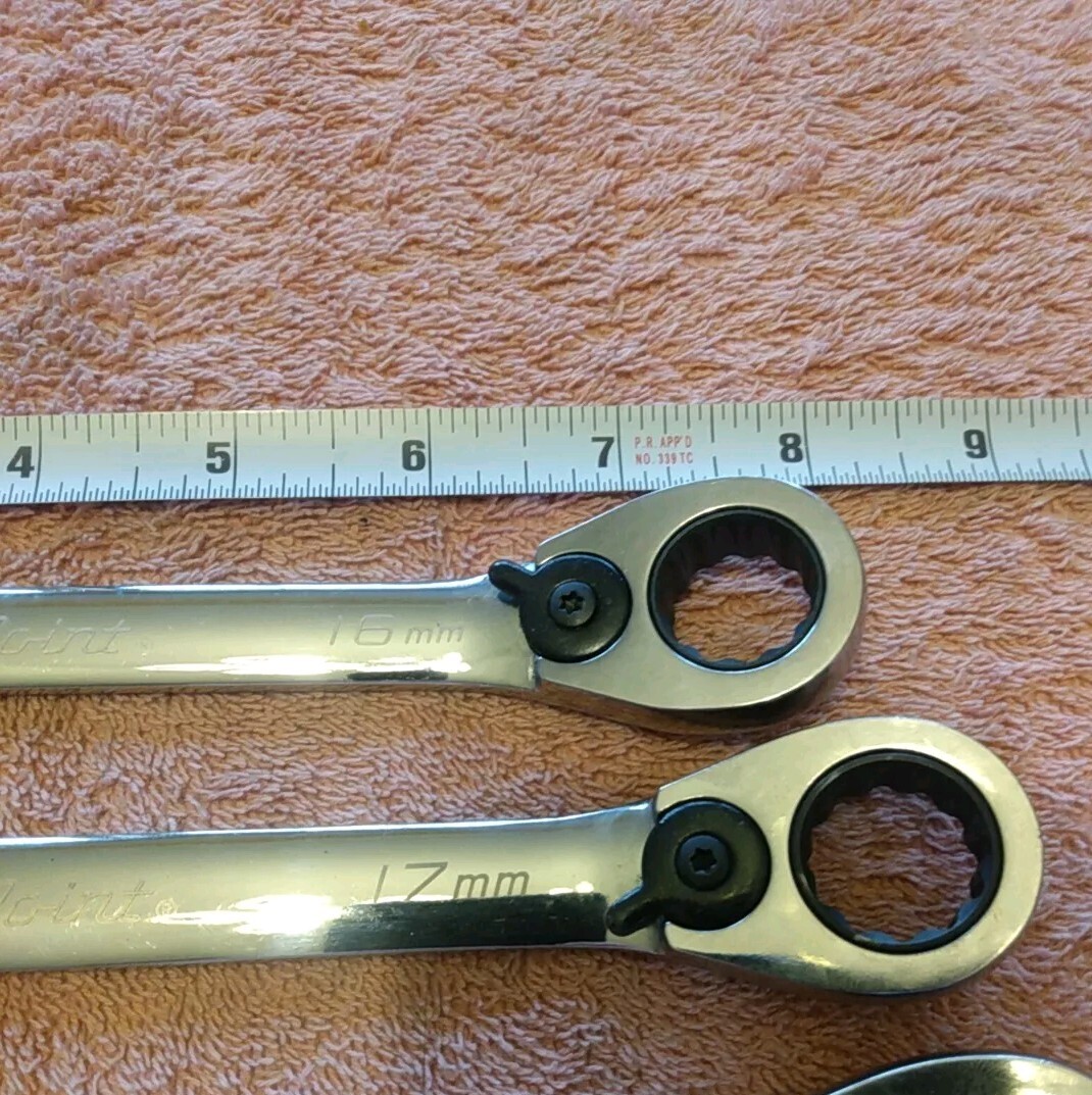 Blue Point By Snap On Tools 16 17 18 And 19 Mm Reversible Combination Wrenches