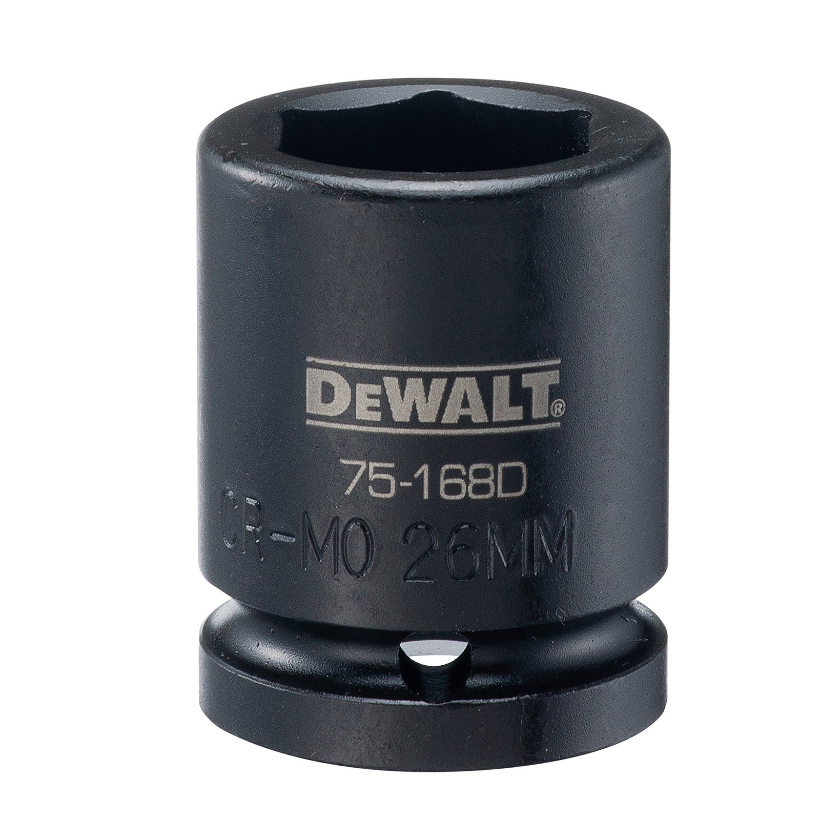 DeWalt DWMT75168OSP 3/4″ Drive x 26mm 6PT Black Impact Socket – Heavy Duty