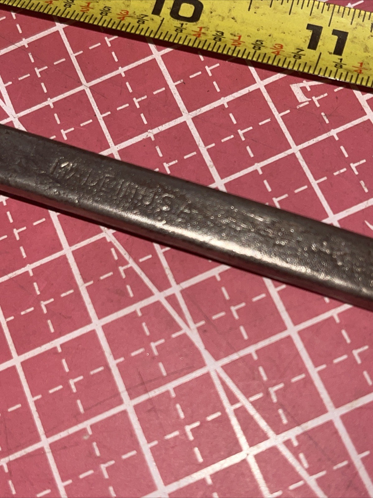 Vintage Vlchek USA WBA1618 1/2 X 9/16 In SAE 12 Point Offset Box End Wrench 1/2”