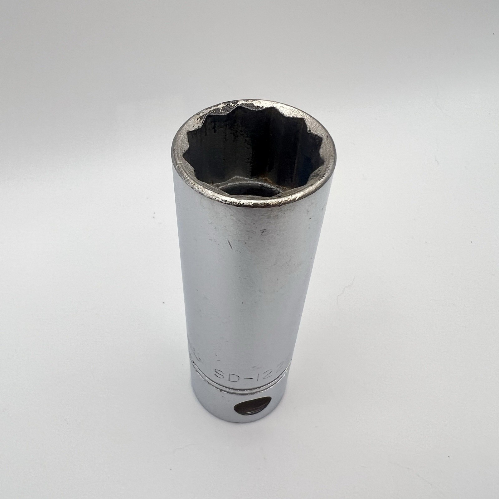 Williams 1/2″ Drive Deep Socket 25/32 SAE 12 Point Chrome SD-1225 Made in USA