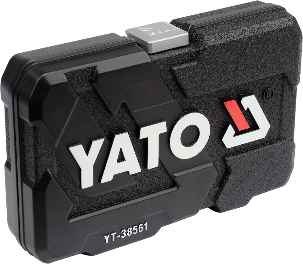YT-38561 YATO 3/8″ Socket Set Ratchet 22pcs AS-DRIVE In Handy Case