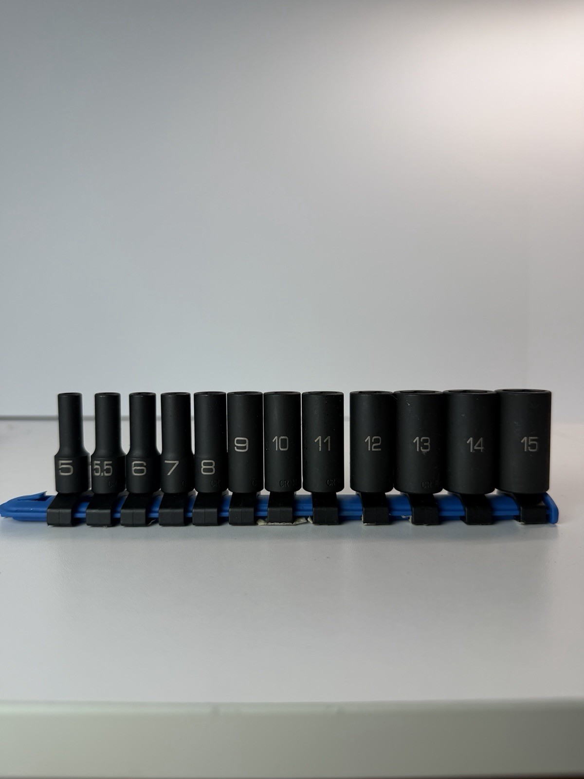 Matco Tools Non-Slip Deep 1/4″ Drive Impact Socket 12 Piece Set Metric 5-15mm