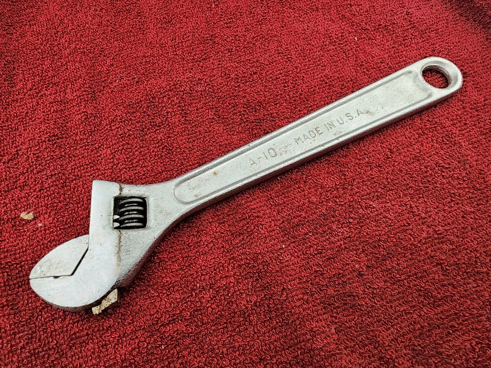 Vintage Fairmount 10″ Adjustable Wrench A-10