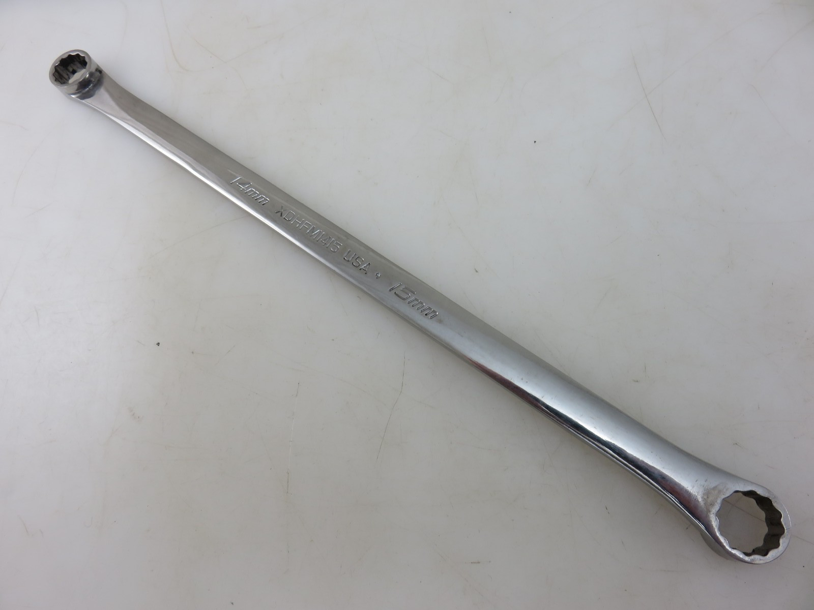 Snap-On XDHFM1415 Metric High Performance 0° Box End Wrench 14mm x 15mm