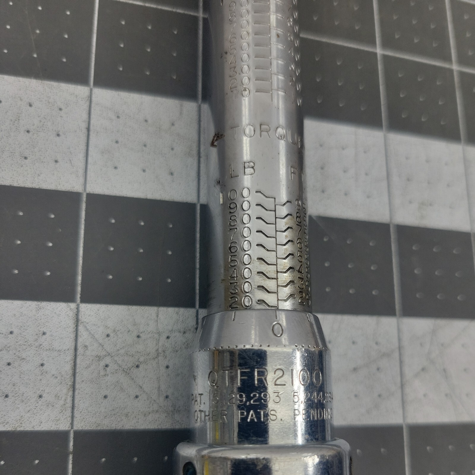 SNAP-ON 3/8″ DRIVE QTFR2100 «FLEX» TORQUE WRENCH! 20-100 Ft Lb