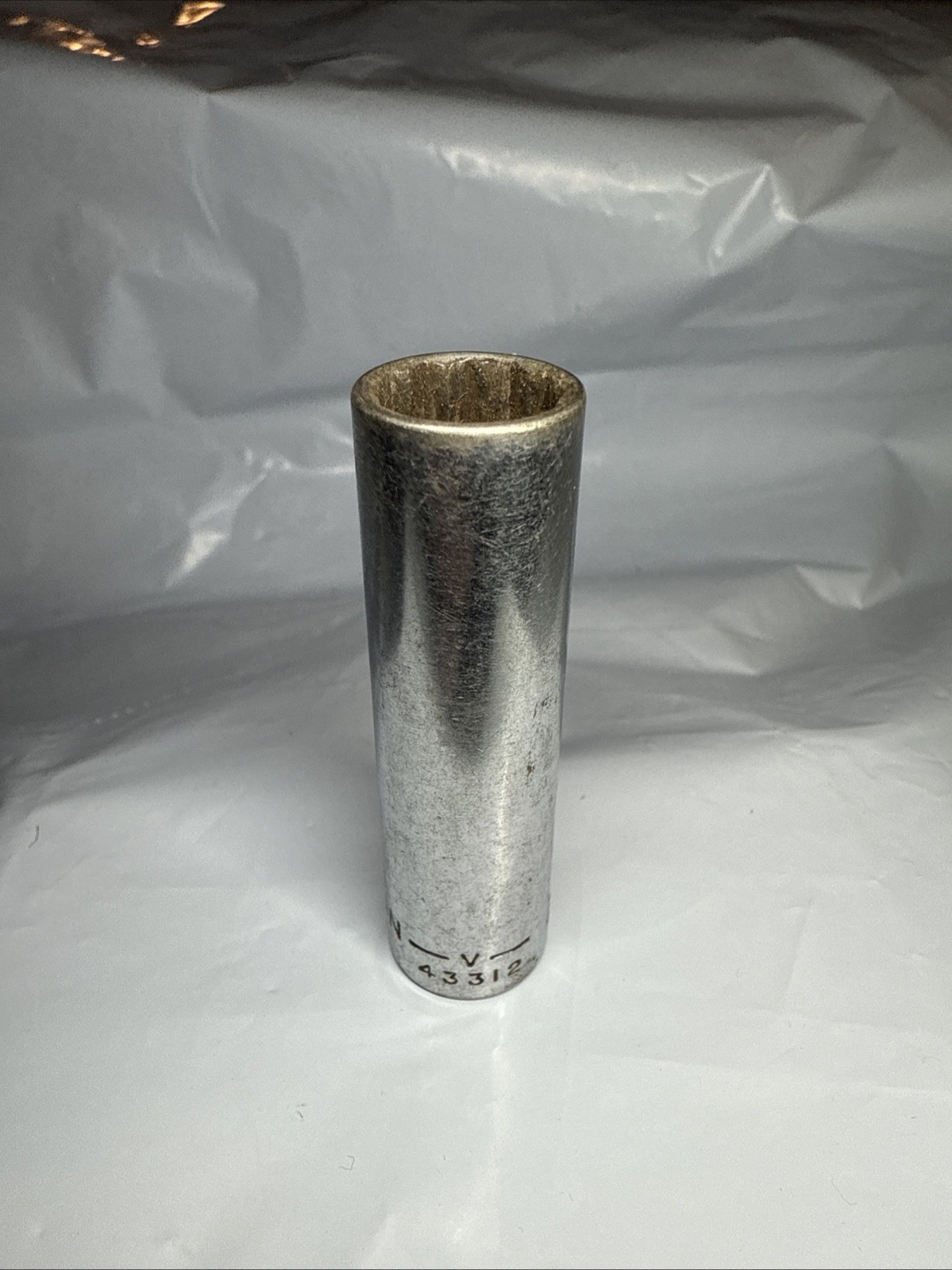 Vintage Craftsman 1/2″ SAE Deep Socket 12 point 3/8″ Drive -V- 43312 USA
