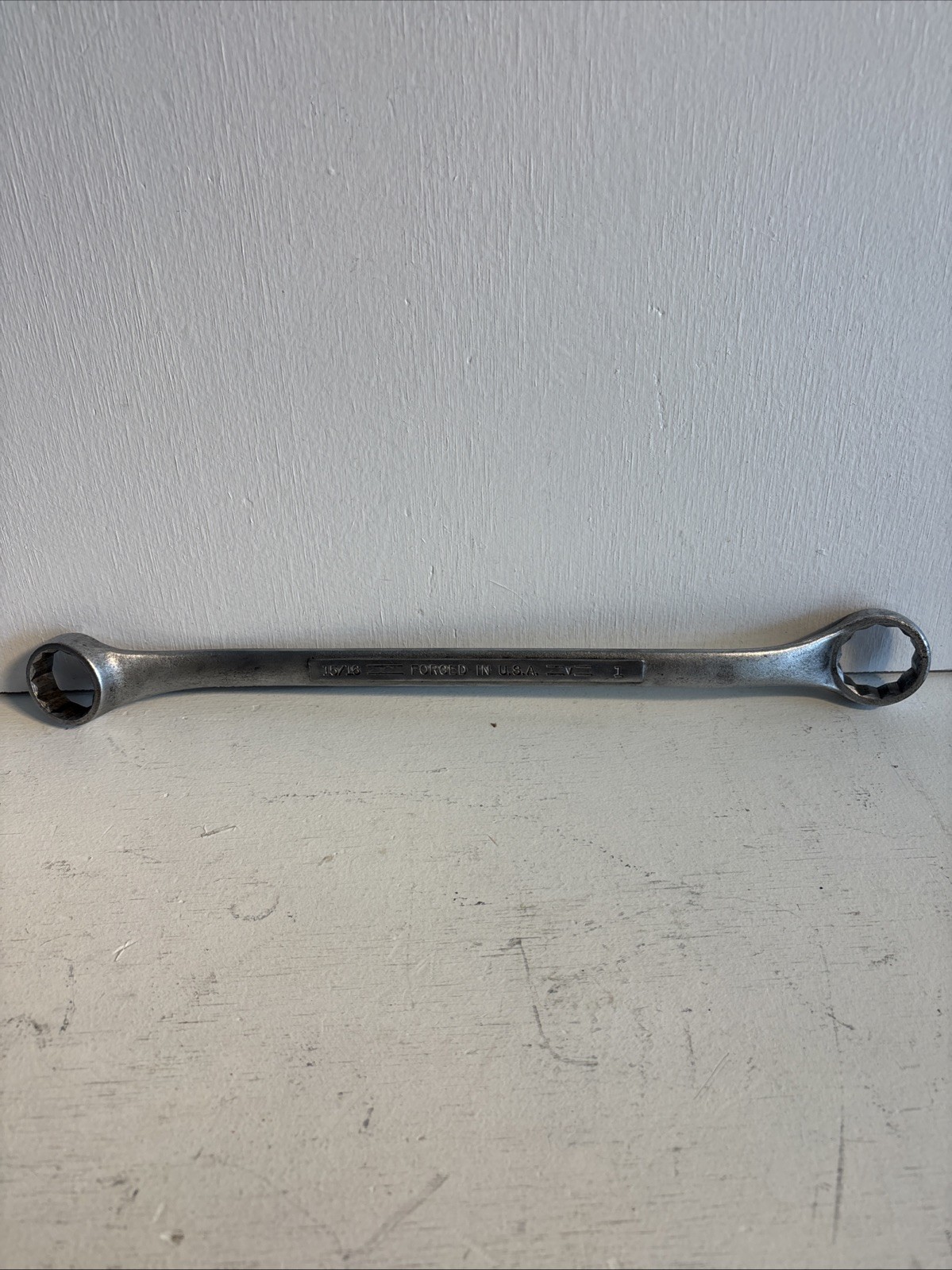 Vintage Craftsman 15/16″ X 1″ Offset Double Box End Wrench 12Pt Sae 13.5” Long