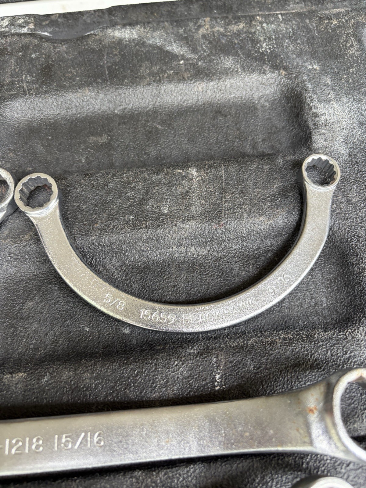 Set Of 6 Blackhawk USA Wrenches Double Box End Wrenches And U Wrenches