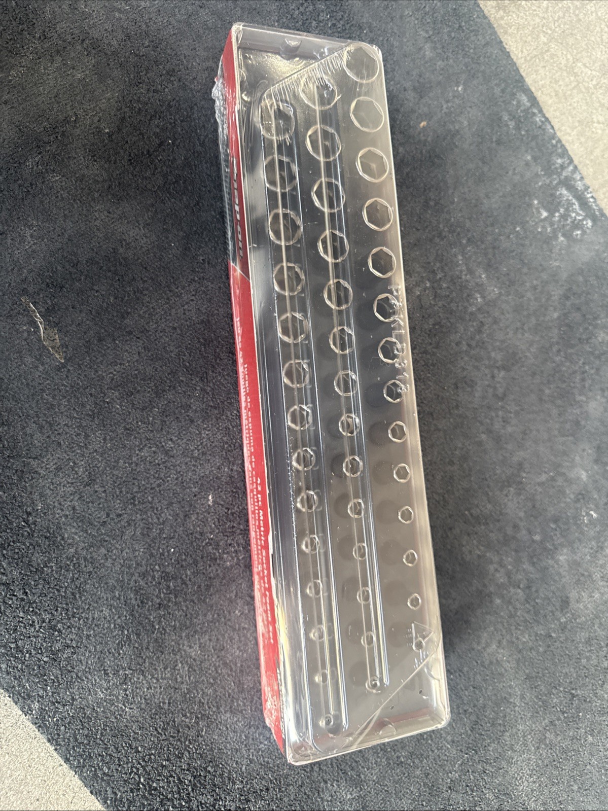 For Snap-on 42 PIECE 1/4″ Drive 6-Point Metric Socket Set with Red PRO-FI Foam