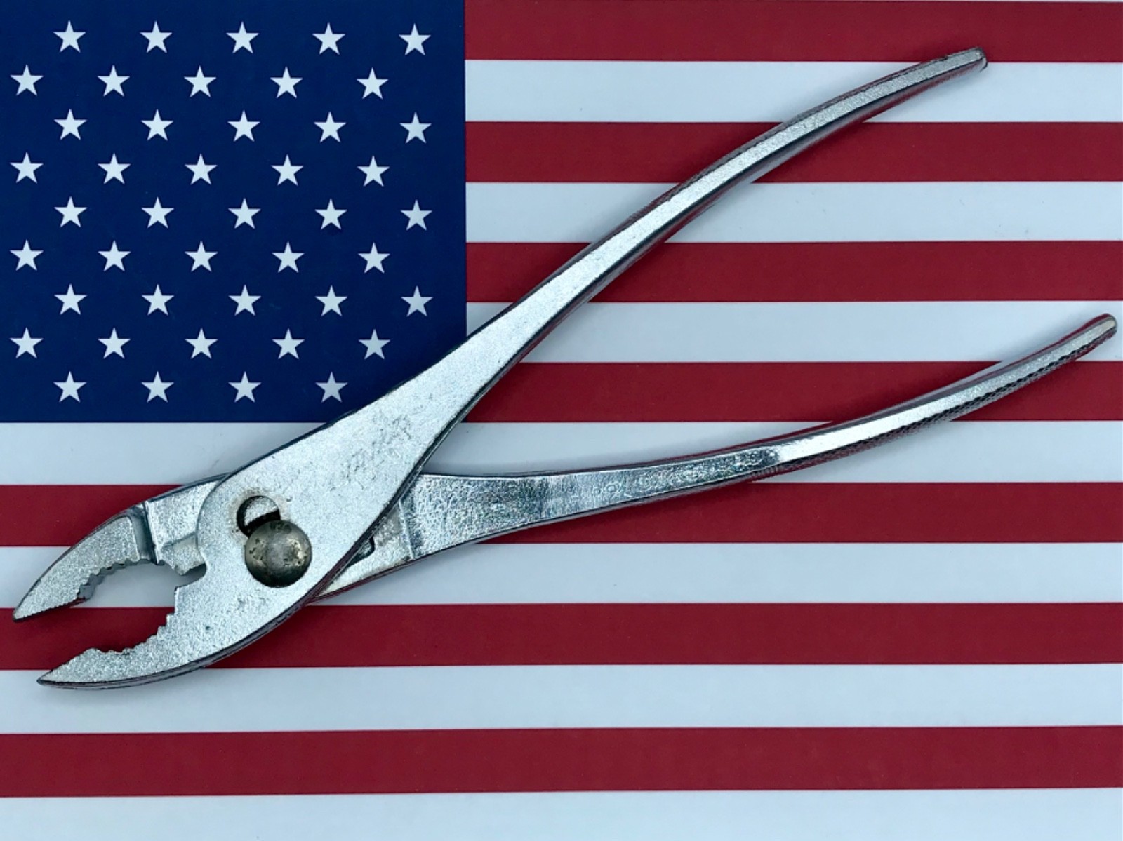 Vintage Lectrolite 10” Slip Joint Pliers, No. 10-N, USA 🇺🇸