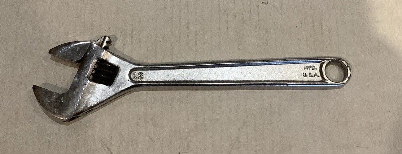 Proto 12” Adjustable Wrench 712