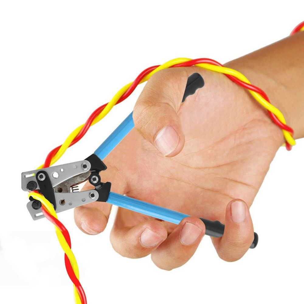 Cable Lug HX-50B 6-50mm² Crimp Pliers Wire Connector Cu/Al Terminal Crimper Tool
