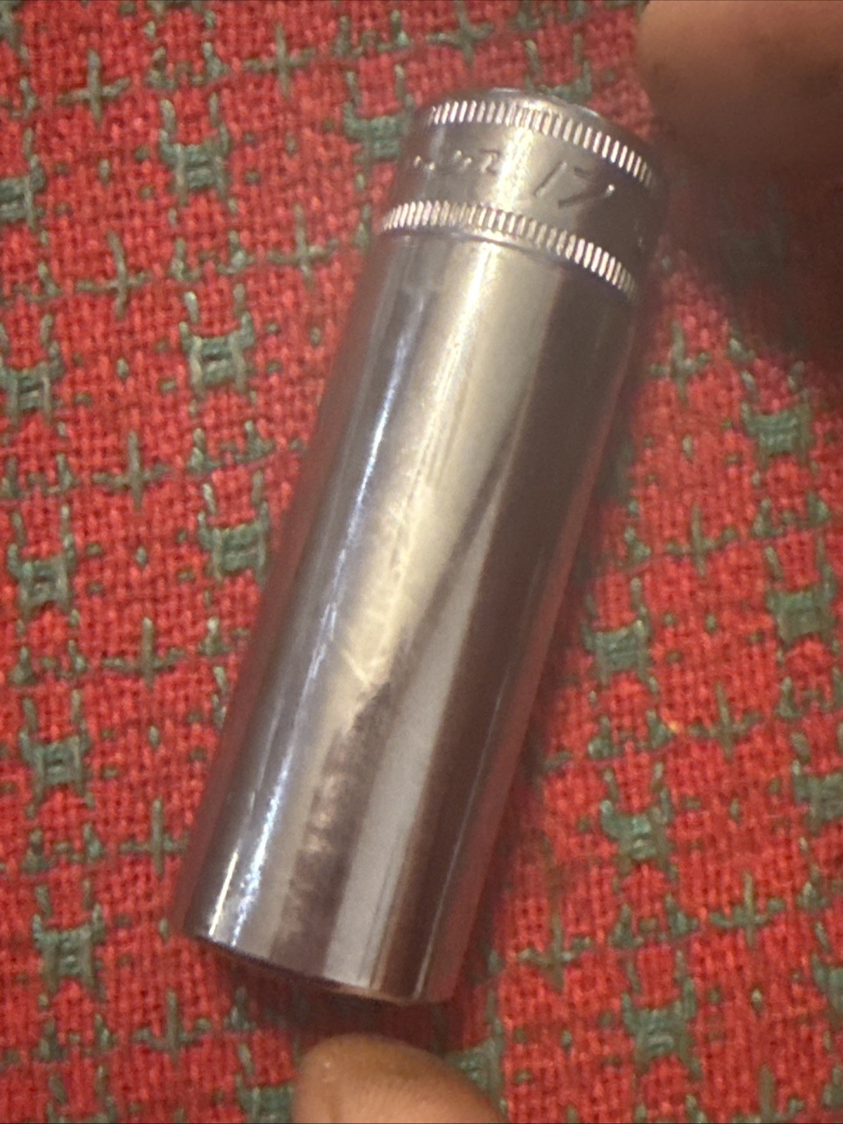 Snap-On SFSM17 17mm Deep Socket 3/8” Drive 6 Point Flank Drive 🇺🇸 Excellent