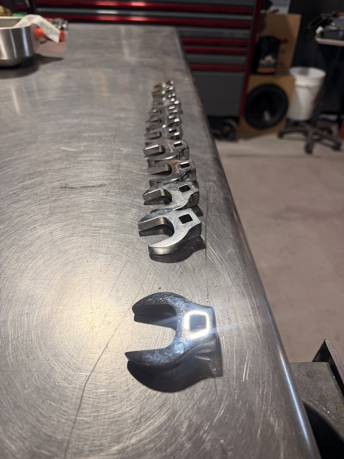 COMPLETE Snap on 3/8 SAE Crowfoot 43 piece Wrench Set